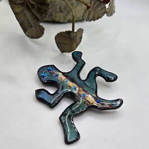 "5/$25" Handmade Gheko Lizard Brooch Pin